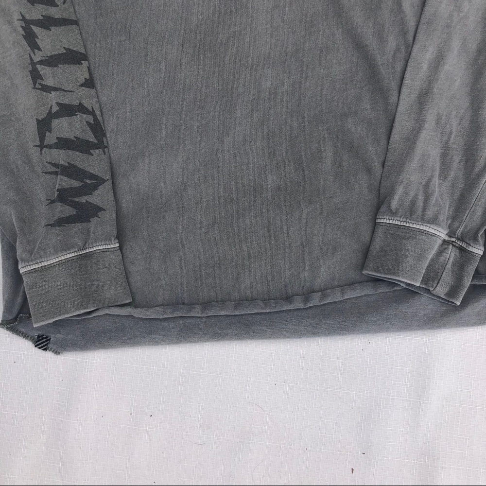 VOLCOM HOODIE SWEATSHIRT GRAY SIZE M - Picture 9 of 13